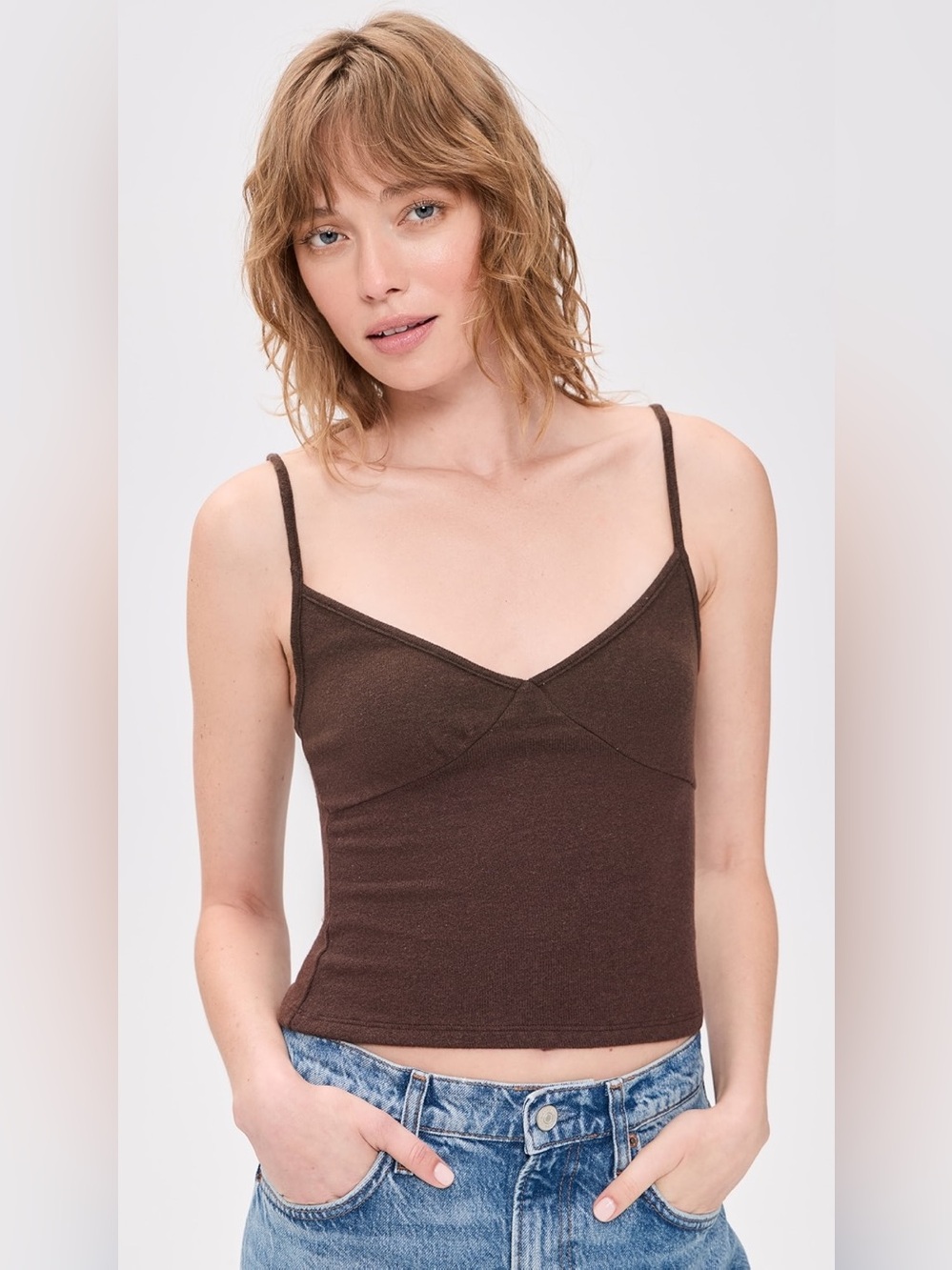 Reformation Nadine Knit Top